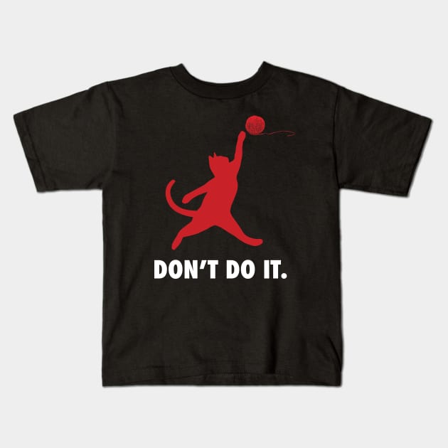 The Jumpcat logo Kids T-Shirt by sketchpets